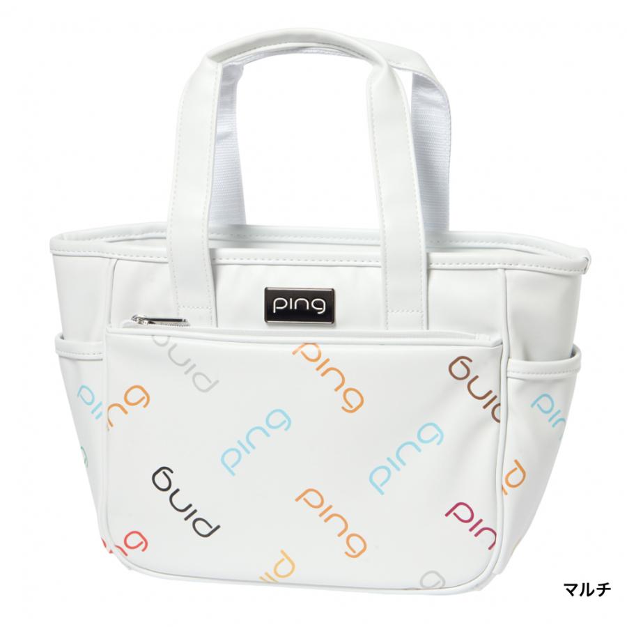 PING ゴルフトートバッグ ソフトPU素材 大容量トートバッグ PING