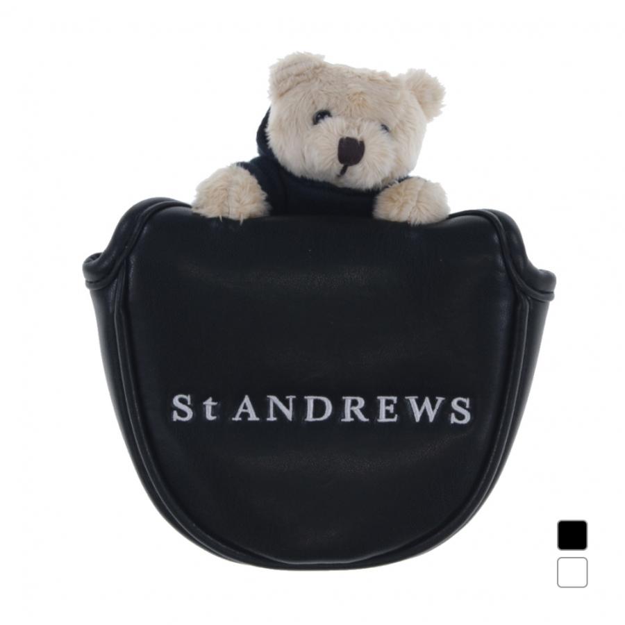 St ANDREWS セントアンドリュース レディース テディベアパターカバー