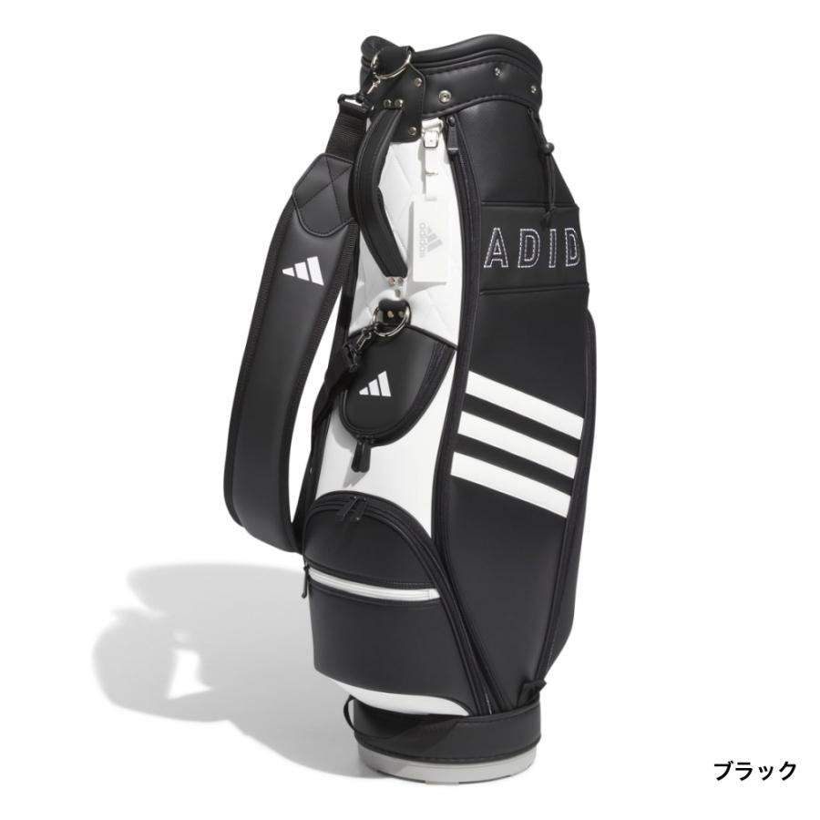 アディダス レディース 軽量 スリーストライプキャディバック HT6811 レディース ゴルフ キャディバッグ adidas｜alpen-group｜02