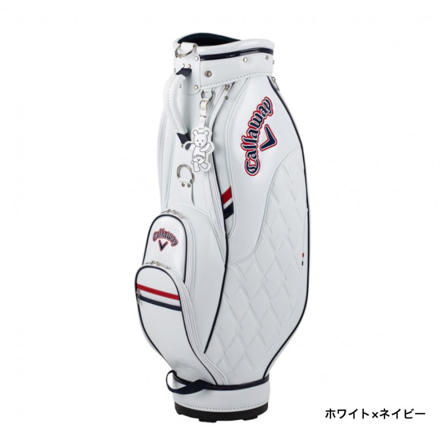 キャロウェイ レディース キャディバッグ CRT PU SPORT WMS 22 JM 8.5型 4518564335 新デザインの可愛いベアのネームタグ付き ゴルフ Callaway|alpen-group|04