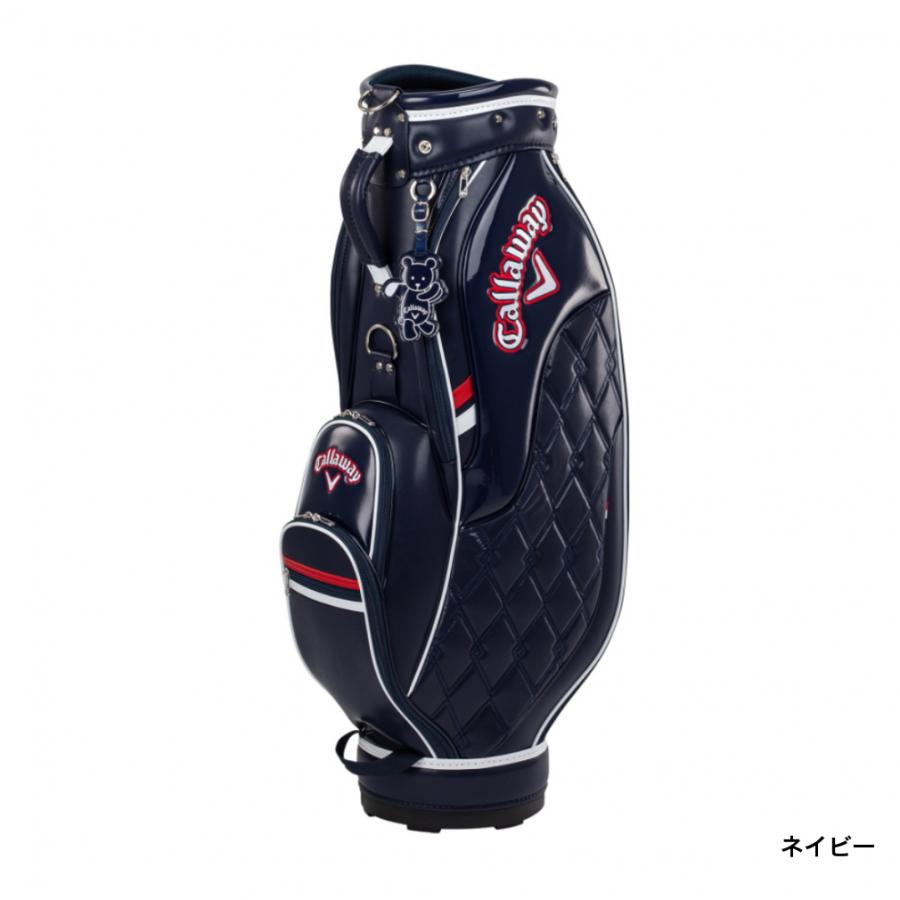 キャロウェイ レディース キャディバッグ CRT PU SPORT WMS 22 JM 8.5型 4518564335 新デザインの可愛いベアのネームタグ付き ゴルフ Callaway|alpen-group|06