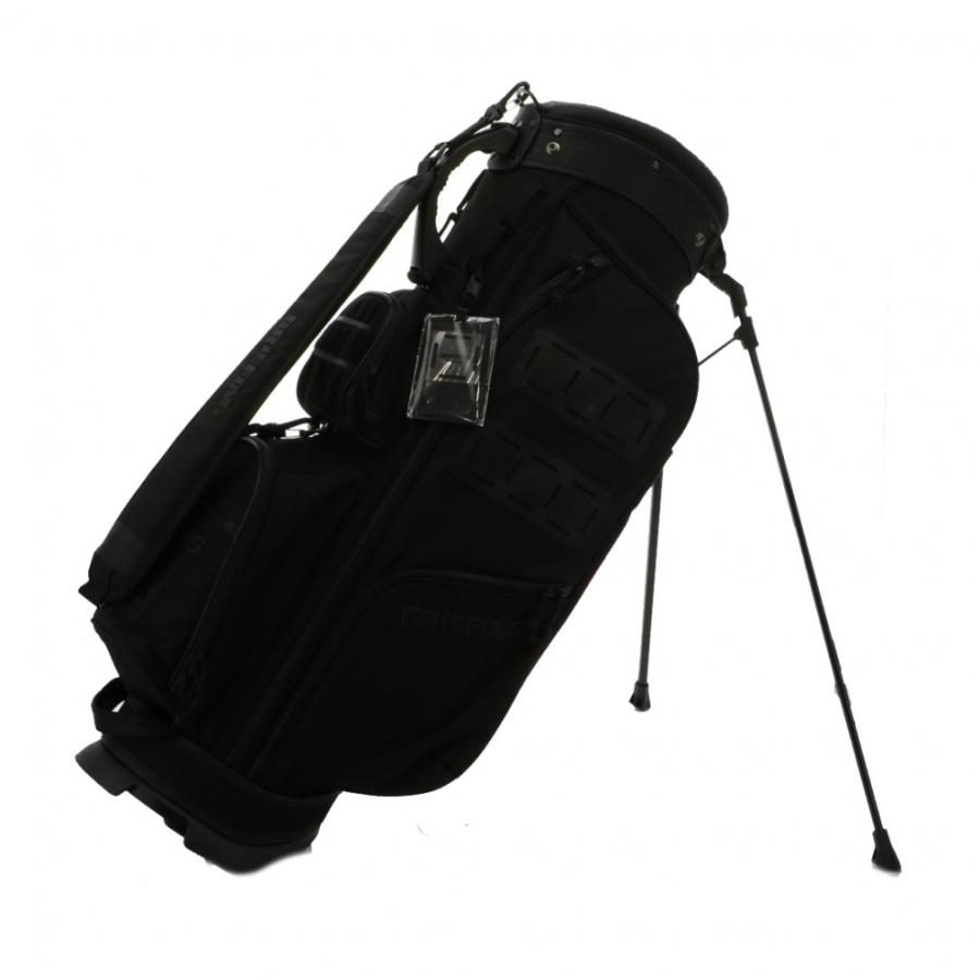 ブリーフィング BRG233D01 CR-9 ゴルフ キャディバッグ : ブラック
