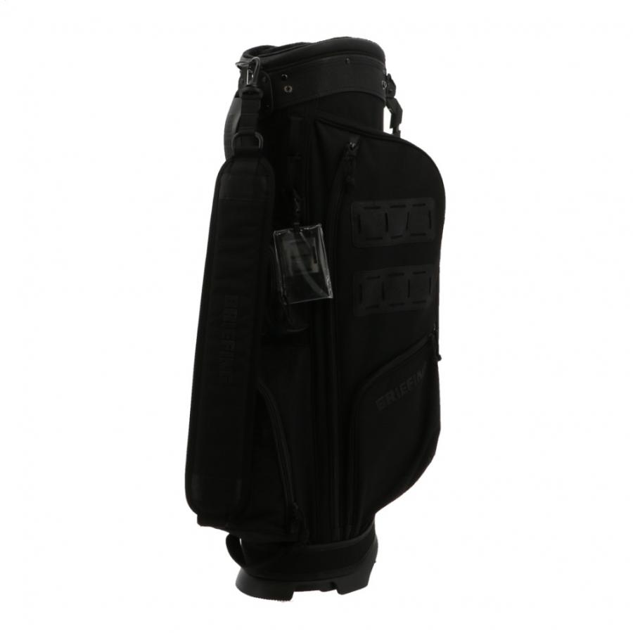 ブリーフィング BRG233D01 CR-9 ゴルフ キャディバッグ : ブラック