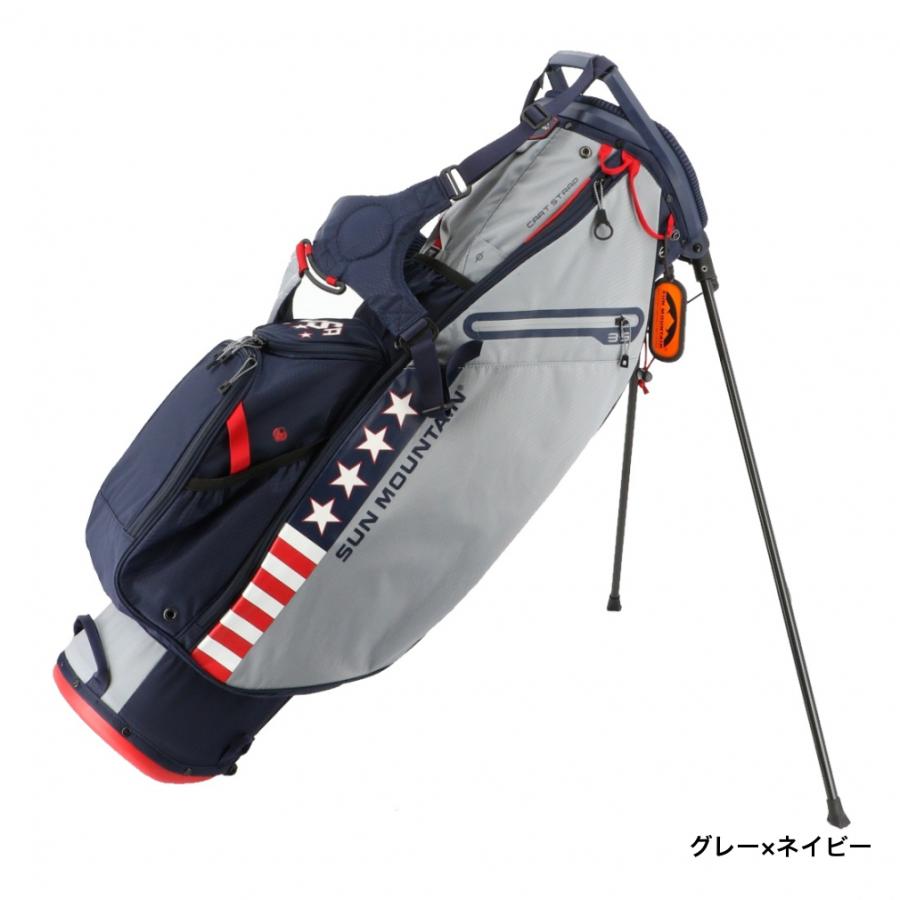 サンマウンテン 3.5LS STAND BAG 2673980202 9インチ 1.7kg 大変軽く使いやすいスタンド式 メンズ ゴルフ キャディバッグ SUN MOUNTAIN｜alpen-group｜03