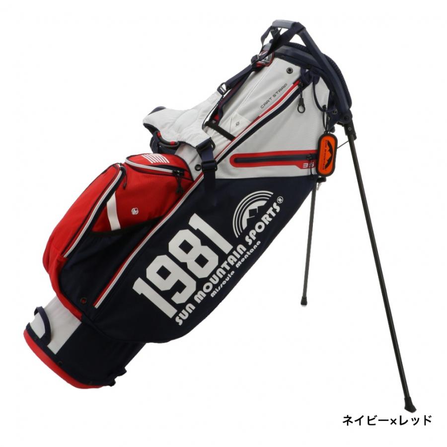 サンマウンテン 3.5LS STAND BAG 2673980202 9インチ 1.7kg 大変軽く使いやすいスタンド式 メンズ ゴルフ キャディバッグ SUN MOUNTAIN｜alpen-group｜04