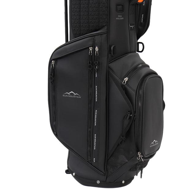 Piretti 9.0型★美品プロモデルスタンド(BK) Piretti（ピレッティ） スタンドバッグ PR-SB0013 ゴルフ キャディ
