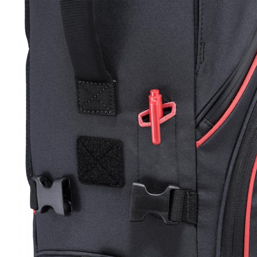 【美品】タイトリスト Players S4 スタンドキャディバッグ 黒x赤 Titleist（タイトリスト） Players S4 スタンドバッグ TB26SX4A
