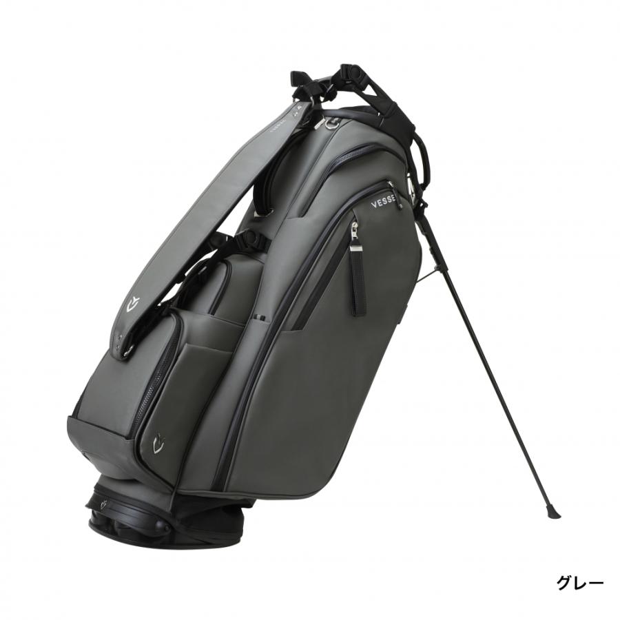 ベゼル PLAYER 5.0 PRO SINGLE ゴルフ キャディバッグ 9.5型 VESSEL