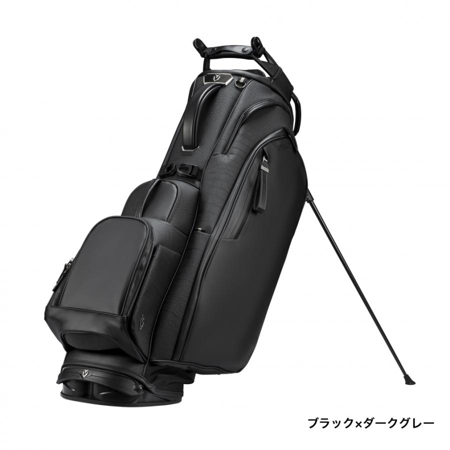 新品未使用 訳あり VESSEL 5.0 Pro 9.5正規品 tuxedo ベゼル PLAYER 5.0 PRO SINGLE ゴルフ キャディバッグ 9.5型 VESSEL