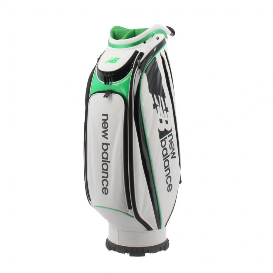 new balance ホワイト/グリーン　キャディバッグ New Balance（ニューバランス） CADDIE BAG 0123280002 メンズ ゴルフ