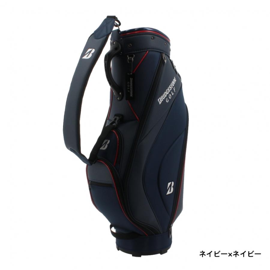 BRIDGESTONE GOLF キャディバッグ ブラック/レッドCBG422 BRIDGESTONE GOLF ブリヂストン 軽量 ベーシック CBG422 メンズ ゴルフ
