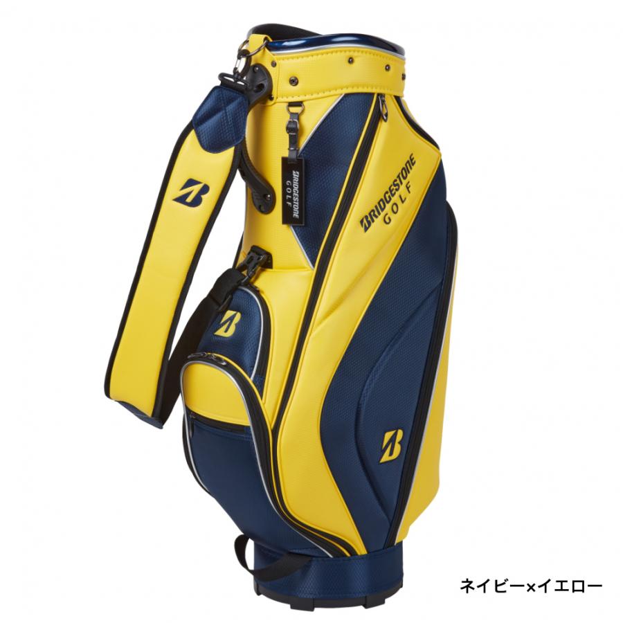 ★新品・未使用★ BRIDGESTONEキャディバッグ 黒/黄　ブリヂストン ブリヂストン キャディバッグ 黒/黄 未使用 - メルカリ