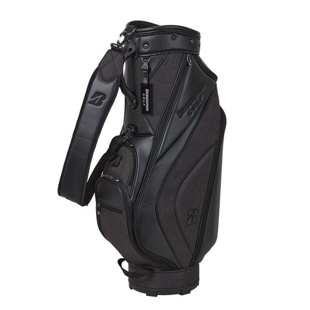 BRIDGESTONE キャディバッグ 軽量ベーシックモデル ブラック BRIDGESTONE GOLF ブリヂストン ベーシック 軽量キャディバッグ CBG422