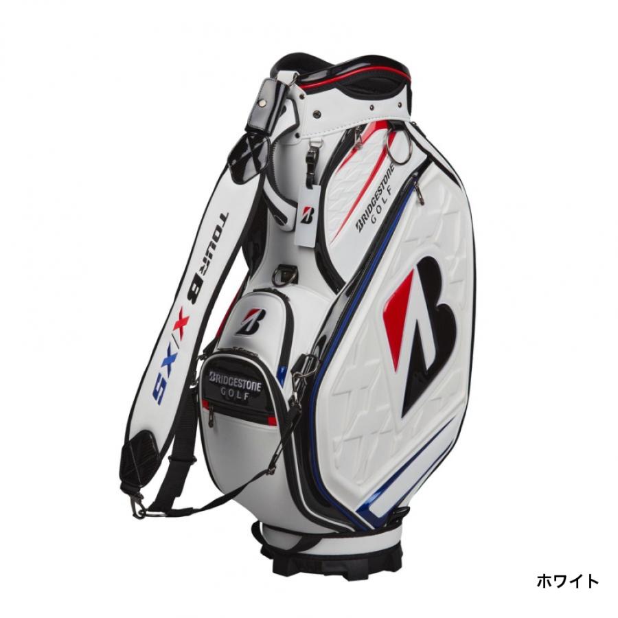 【新品】ブリヂストン TOUR B キャディバッグ ホワイト BRIDGESTONE GOLF ブリヂストン ツアーレプリカモデル CB2601 メンズ