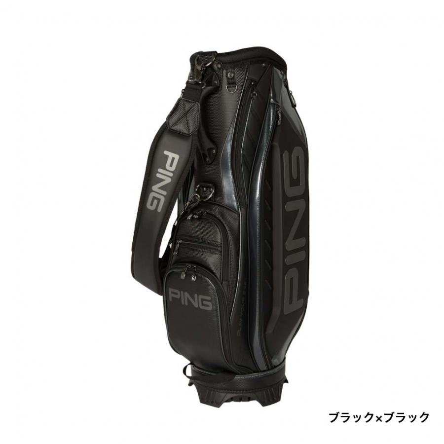 【美品・人気】PINGピン キャディバッグ カート型 ホワイト×ブラック PING（ピン） CB-U2504 オーセンティックカート 38652-03 メンズ
