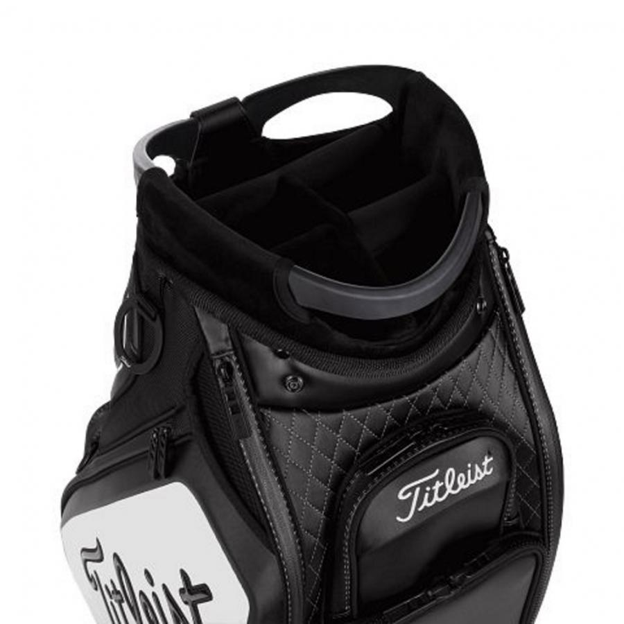 Titleist キャディバッグ TB22SF9 Titleist タイトリスト TB22SF9 ジェットブラック ツアー