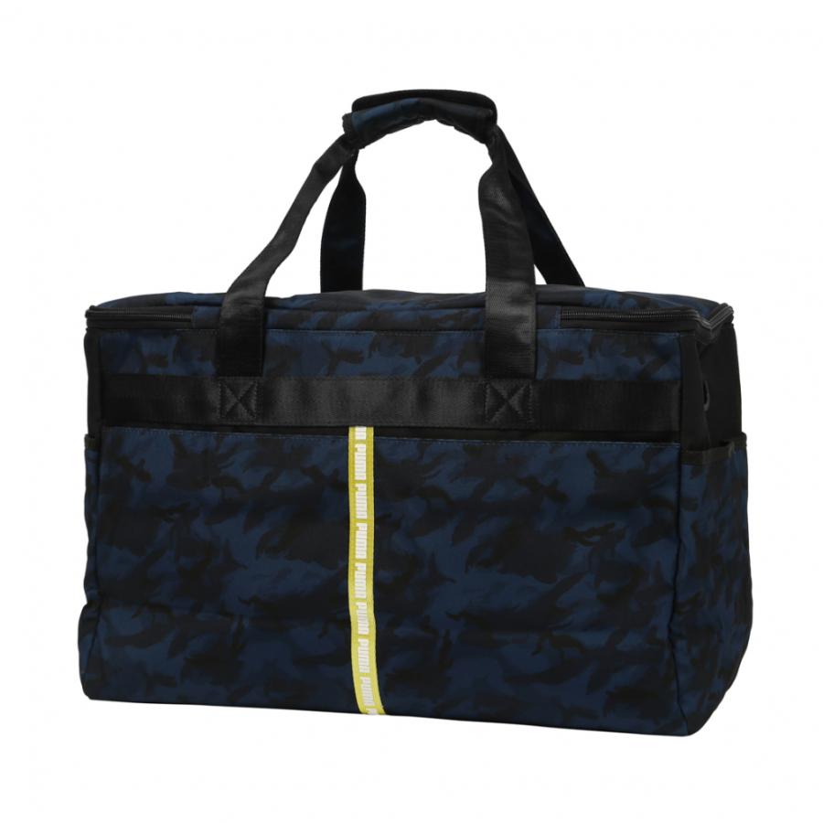 PUMA（プーマ） ゴルフ グラフィック ボストン バッグ 079713 広い開口