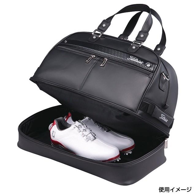 Titleist タイトリスト AJBB67 ボストンバッグ ブラック メンズ Titleist タイトリスト AJBB67 ボストンバッグ ブラック メンズ