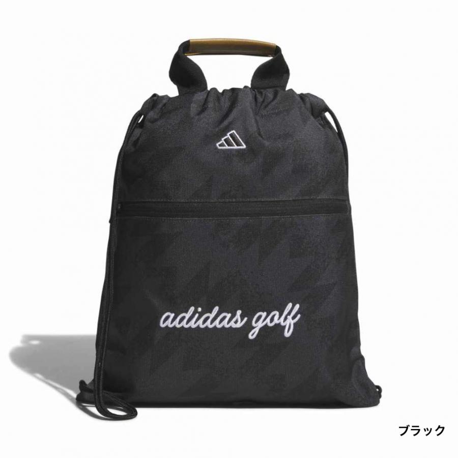 OBSIDIAN ゴルフ　シューズバッグ 黒 adidas（アディダス） チマヨ シューサック TR075 ゴルフ シューズ