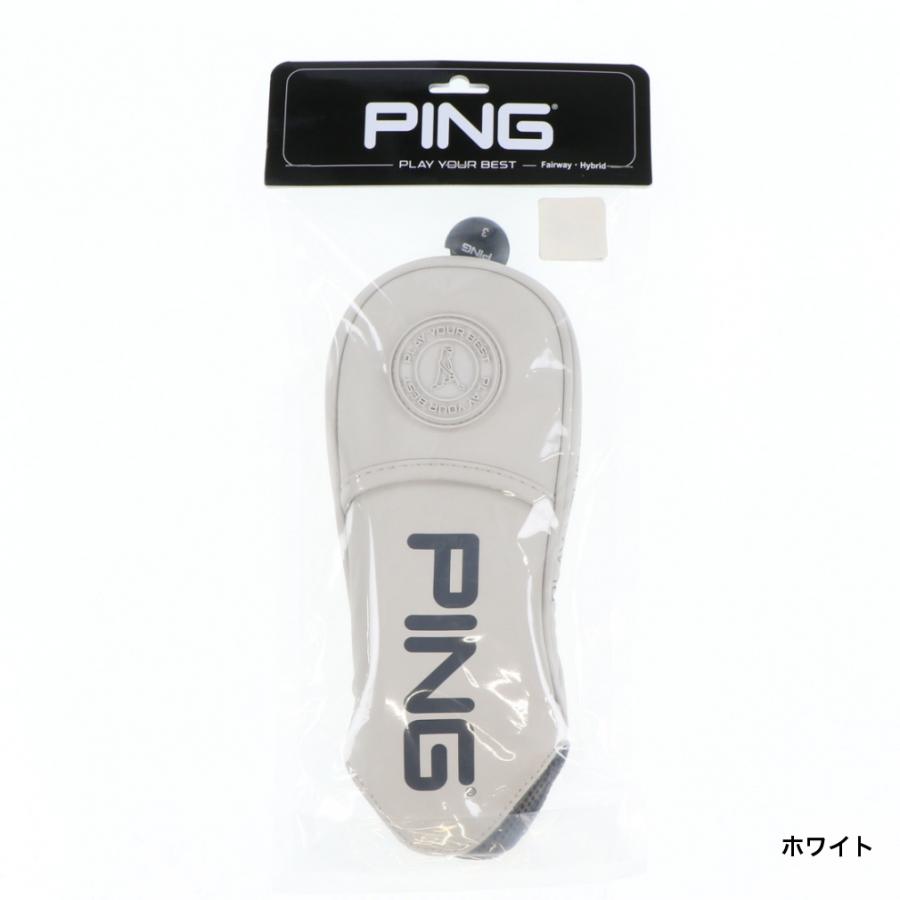 PING（ピン） ソフトPUヘッドカバー(FW) (HC-P221) メンズ ゴルフ
