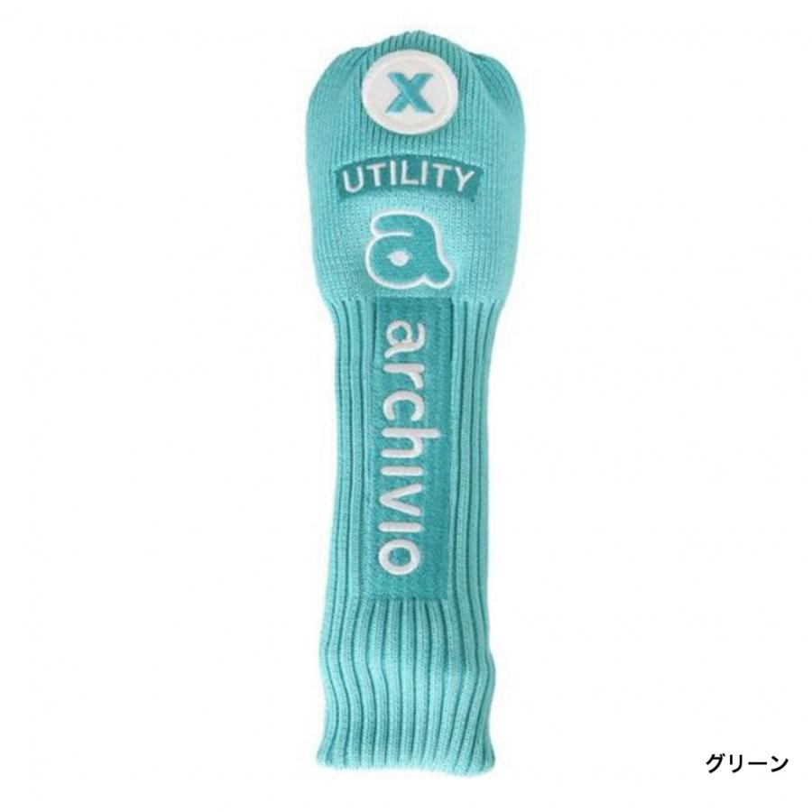 アルチビオ ヘッドカバー ユーティリティ用 A250318 ゴルフ archivio