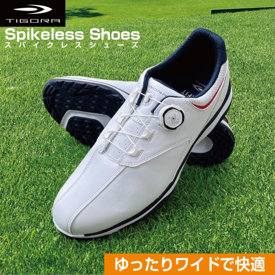 TIGORA ティゴラ ゴルフシューズ スーパーワイド スパイクレス