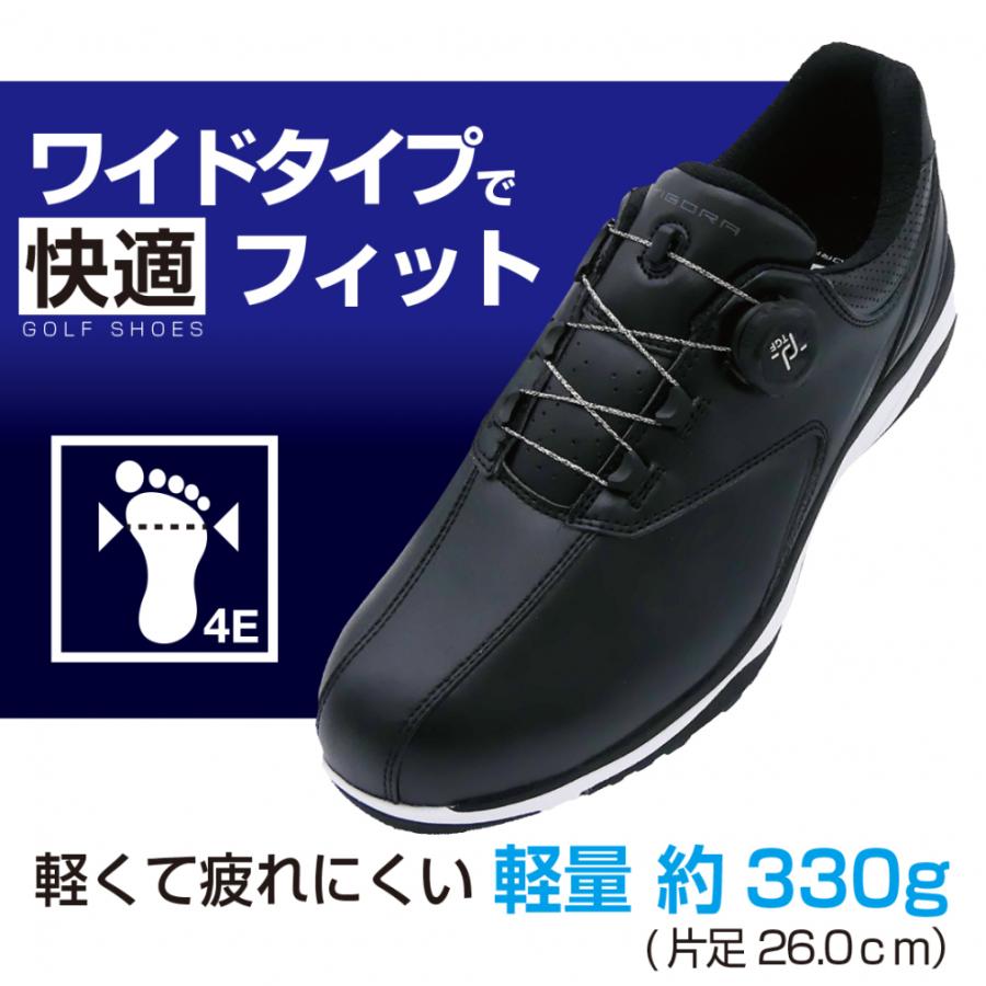 TIGORA ティゴラ ゴルフシューズ スーパーワイド スパイクレス TIGORA ティゴラ ゴルフシューズ スーパーワイド スパイクレス