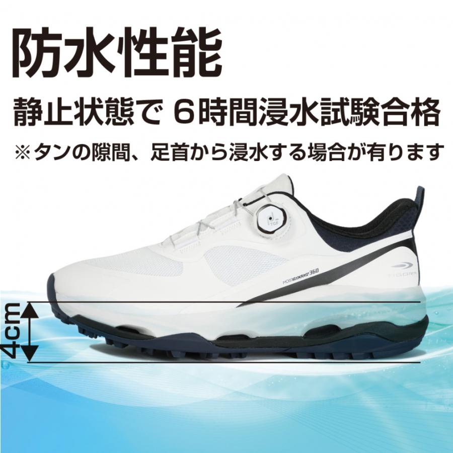 TIGORA ティゴラ ゴルフシューズ MOISTHROUGH360 TR-0S1014WH TIGORA ティゴラ ゴルフシューズ MOISTHROUGH360 TR-0S1014WH