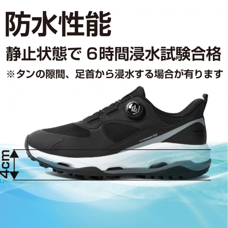 TIGORA ティゴラ ゴルフシューズ MOISTHROUGH360 TR-0S1014BK TIGORA ティゴラ ゴルフシューズ MOISTHROUGH360 TR-0S1014BK