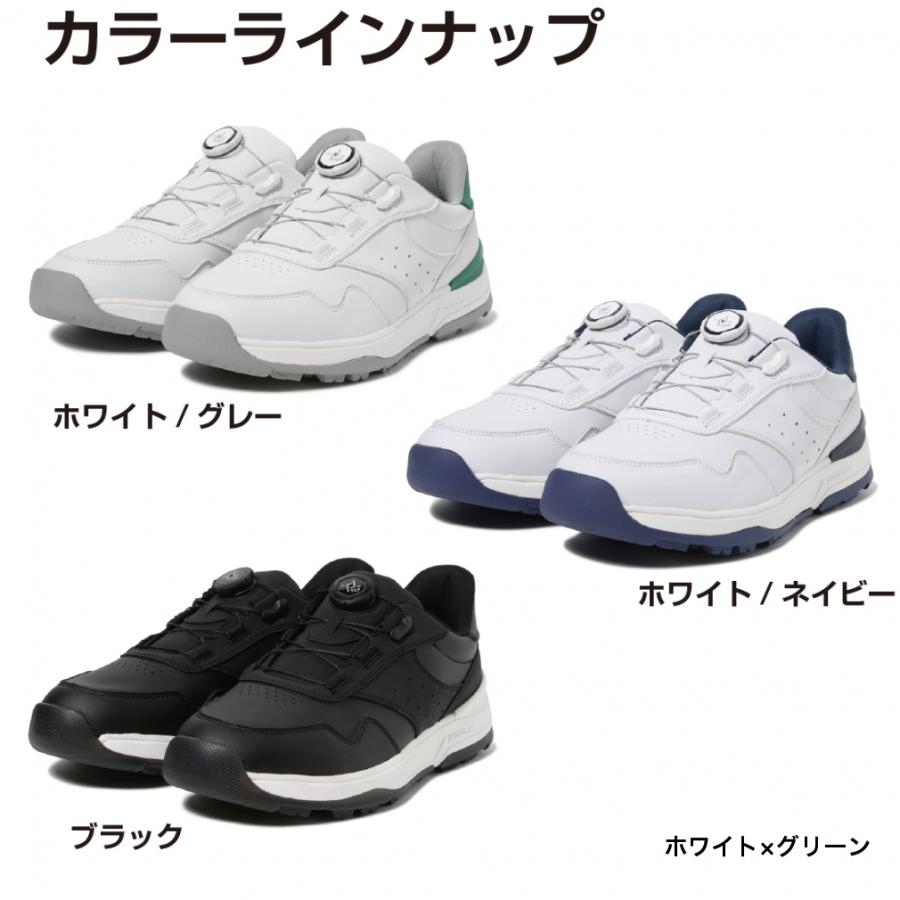ティゴラ ゴルフシューズ スーパーワイド カジュアル TR1025ワイカ メンズ ゴルフ ダイヤル式スパイクレスシューズ 4E TIGORA_1