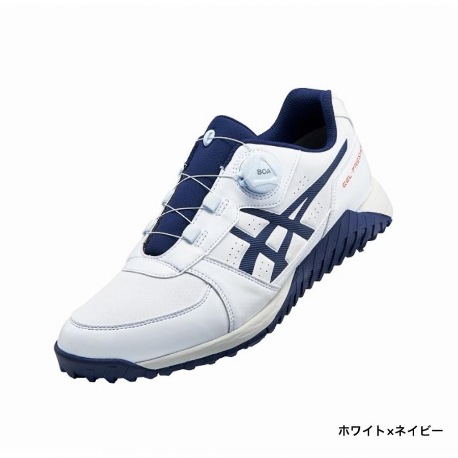 アシックス ゴルフシューズ ゲルプレショット ボア GEL-PRESHOT BOA 1113A003 メンズ ダイヤル式 スパイクシューズ asics|alpen-group|02