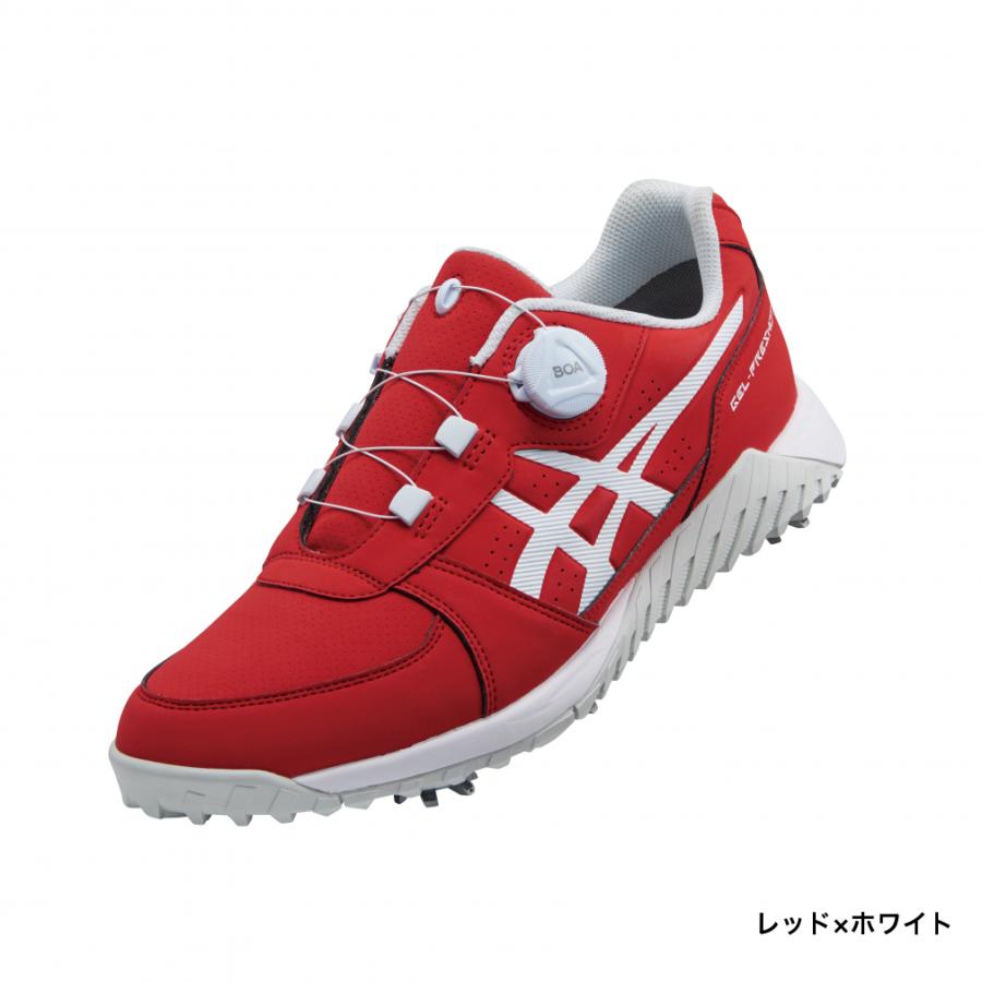 アシックス ゴルフシューズ ゲルプレショット ボア GEL-PRESHOT BOA 1113A003 メンズ ダイヤル式 スパイクシューズ asics|alpen-group|04