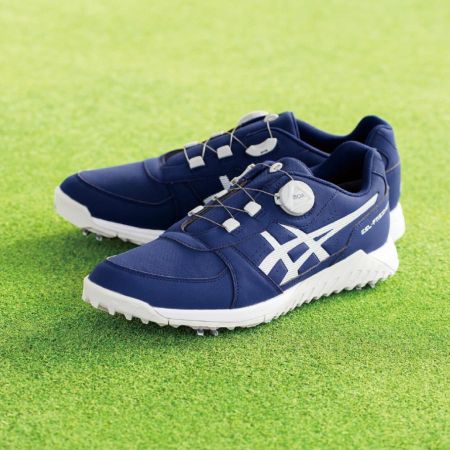 アシックス ゴルフシューズ ゲルプレショット ボア GEL-PRESHOT BOA 1113A003 メンズ ダイヤル式 スパイクシューズ asics|alpen-group|05