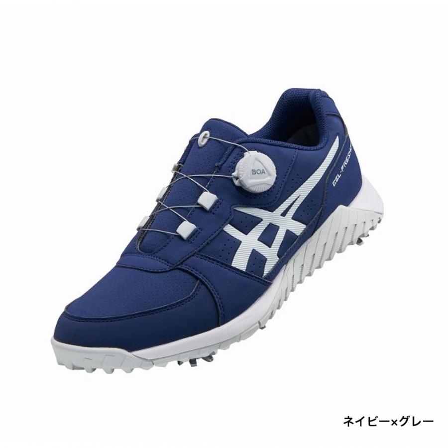 アシックス ゲルプレショット ボア ゴルフシューズ GEL-PRESHOT BOA 1113A003 メンズ ダイヤル式 スパイクシューズ asics｜alpen-group｜03