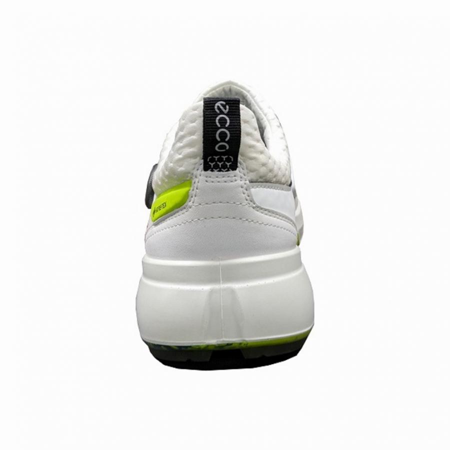 エコー ゴルフシューズ バイオム ハイブリッド4 ボア PF BIOM HYBRID4 BOA PF EG108224 メンズ ゴルフ ダイヤル式スパイクレス 3E ホワイト×ネイビー ECCO ゴルフシューズ PF メンズ ゴルフ 3E ホワイト×ネイビー スパイクレス