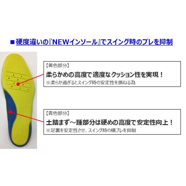 ブリヂストン ゴルフシューズ ツアーモデル ゼロスパイクバイターツアー3 SHG100 天然皮革 メンズ ゴルフ スパイクレス 3E ホワイト×レッド BRIDGESTONE|alpen-group|06
