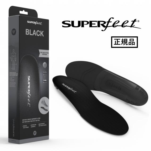 正規品 スーパーフィート インソール トリム ブラック BLACK 軽量薄型モデル 中敷き ゴルフ Superfeet｜alpen-group