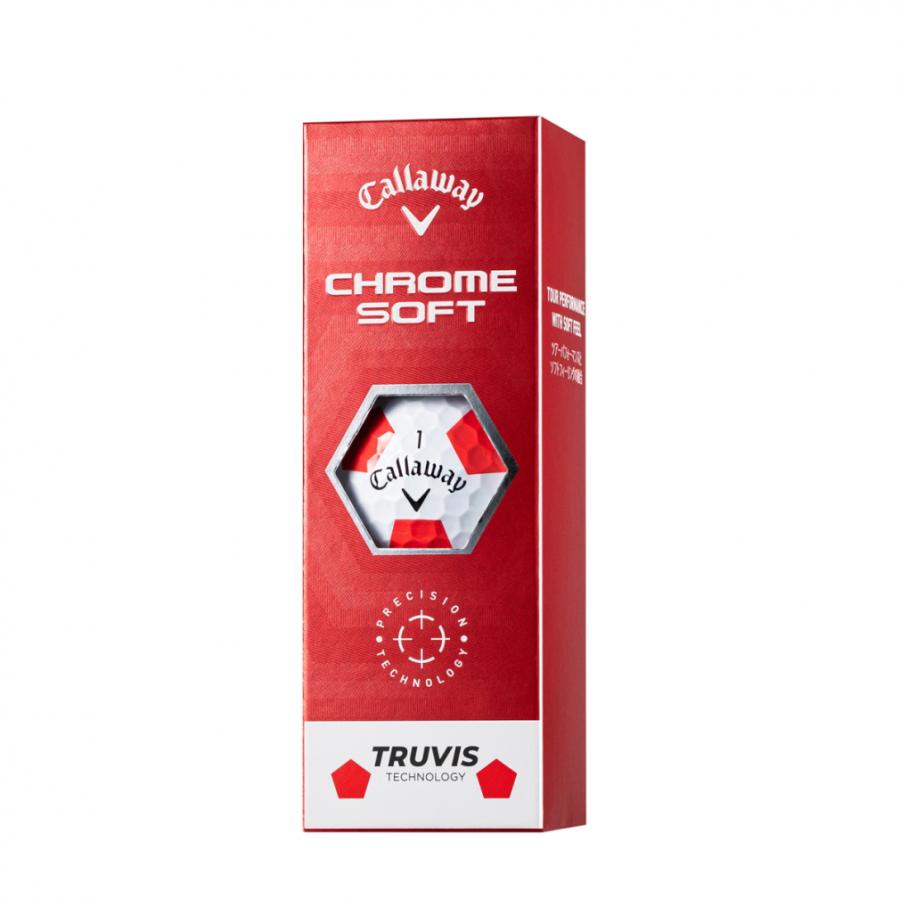 ラッピング無料 キャロウェイ クロム ソフト CHROME SOFT TRUVIS RED