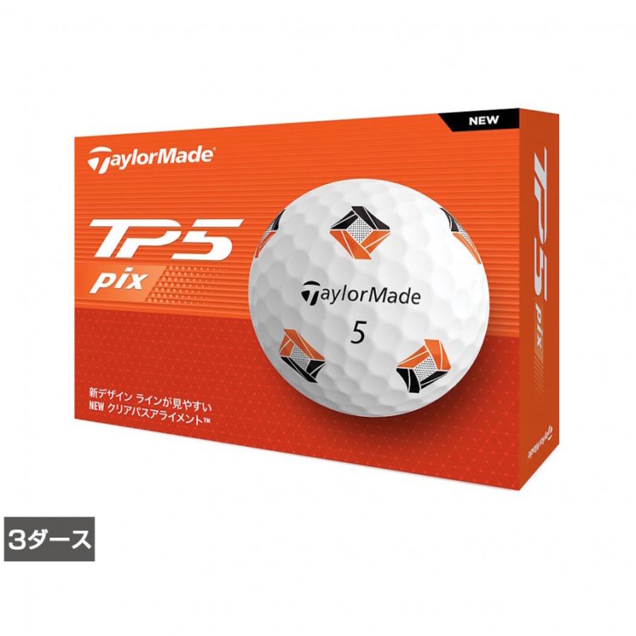 テーラーメイド TMJ24 TP5 pix JPN 3ダース(36球入) TaylorMade（テーラーメイド） TMJ24 TP5 pix JPN N9098901 3ダース 36