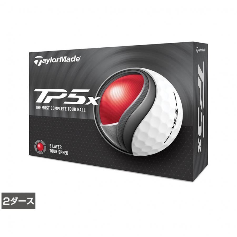 ⑭テーラーメイド正規店取扱品 限定完売モデル 1ダース新品 未使用品 TaylorMade（テーラーメイド） TMJ24 TP5x JPN N9098001 2ダース 24球