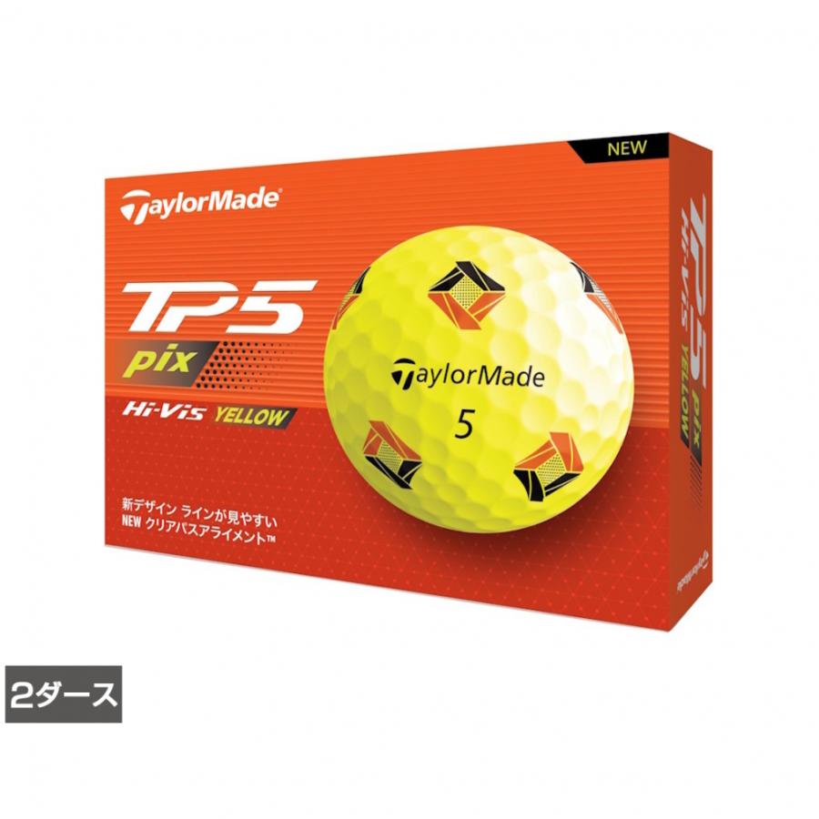 TaylorMade（テーラーメイド） TMJ24 TP5 pix YLW イエロー N9509001 2