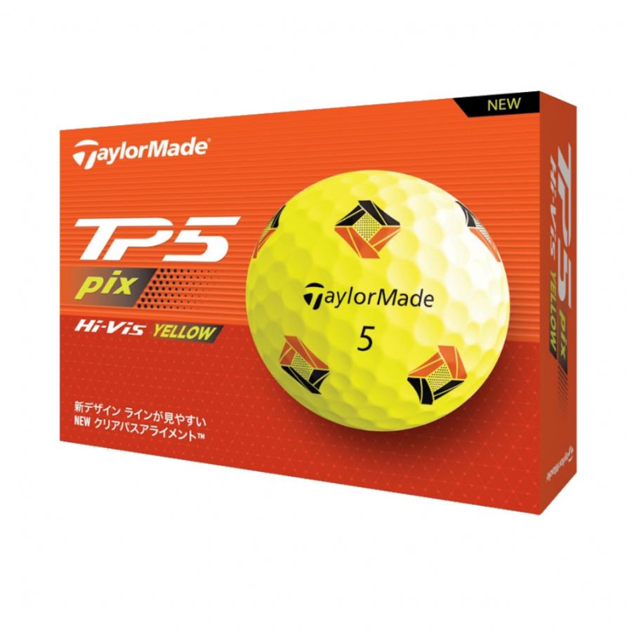 TaylorMade（テーラーメイド） TMJ24 TP5 pix YLW イエロー N9509001 2