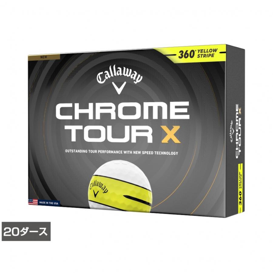 Callaway（キャロウェイ） CHROME TOUR X 360° YELLOW STRIPE