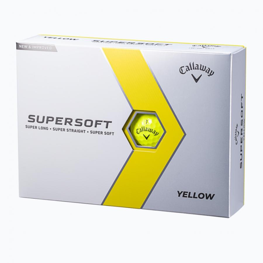 Callaway（キャロウェイ） スーパーソフト イエロー SUPERSOFT YLW 23
