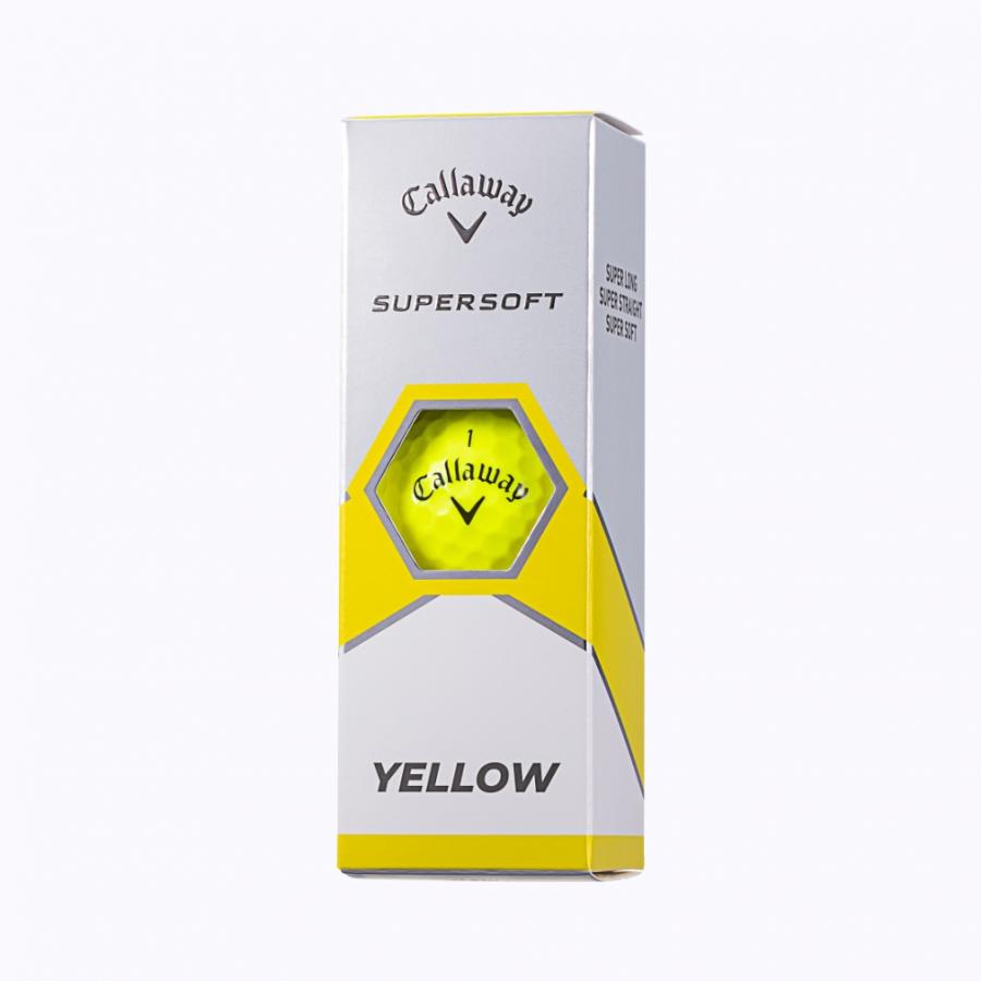 Callaway（キャロウェイ） スーパーソフト イエロー SUPERSOFT YLW 23