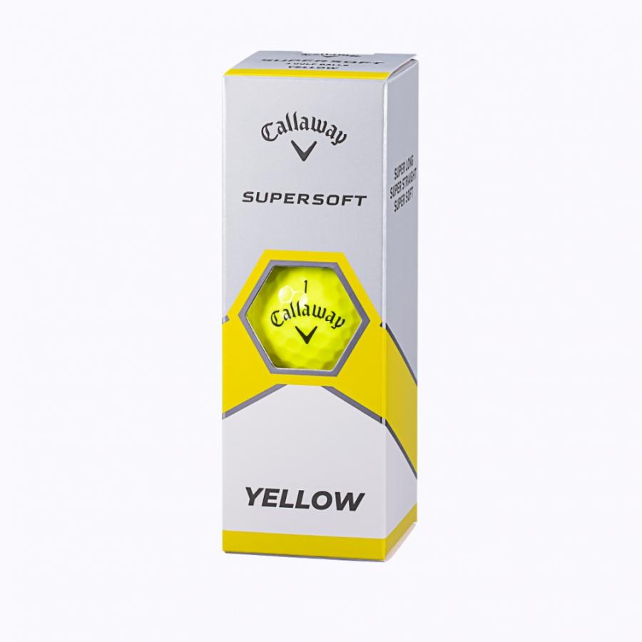 Callaway（キャロウェイ） スーパーソフト イエロー SUPERSOFT YLW 23