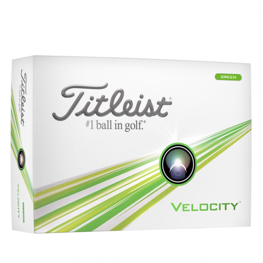 タイトリスト VELOCITY GREEN 24 ベロシティ グリーン 6665436794 3ダース 36球入 ゴルフ 公認球 Titleist｜alpen-group｜02