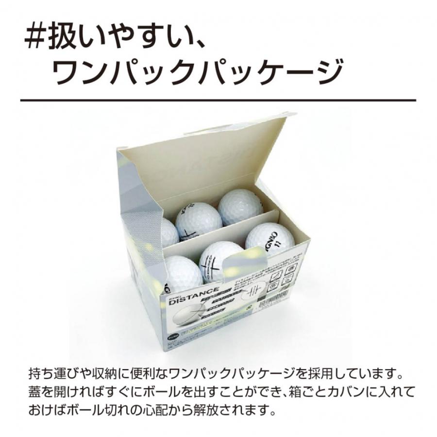 IGNIO（イグニオ） ディスタンス ゴルフボール 感動コスパ 36球入り