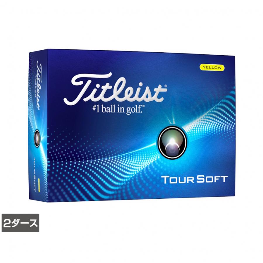 Titleist（タイトリスト） TOUR SOFT YELLOW 24 ツアーソフト イエロー