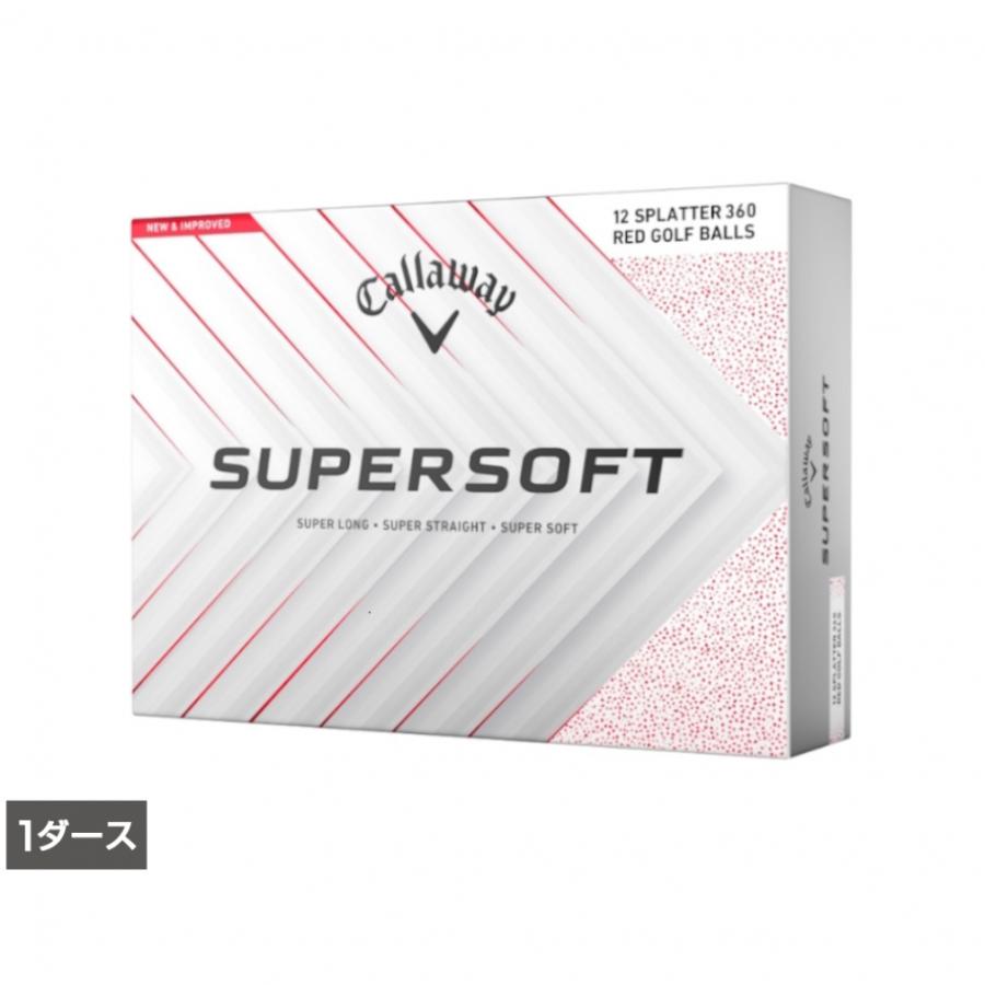 キャロウェイゴルフボール SUPERSOFT 25 1ダース　12個入り　5箱 Callaway（キャロウェイ） SUPERSOFT 25 1ダース 12球入 ゴルフ 公認球